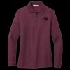 Ladies Silk Touch Long Sleeve Polo Thumbnail