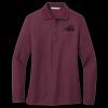 Ladies Silk Touch Long Sleeve Polo Thumbnail