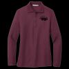 Ladies Silk Touch Long Sleeve Polo Thumbnail