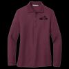 Ladies Silk Touch Long Sleeve Polo Thumbnail