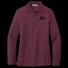 Ladies Silk Touch Long Sleeve Polo Thumbnail