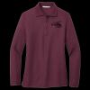Ladies Silk Touch Long Sleeve Polo Thumbnail