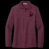 Ladies Silk Touch Long Sleeve Polo Thumbnail