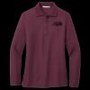 Ladies Silk Touch Long Sleeve Polo Thumbnail