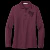 Ladies Silk Touch Long Sleeve Polo Thumbnail
