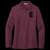 Ladies Silk Touch Long Sleeve Polo Thumbnail