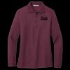 Ladies Silk Touch Long Sleeve Polo Thumbnail
