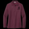 Ladies Silk Touch Long Sleeve Polo Thumbnail