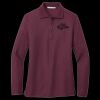 Ladies Silk Touch Long Sleeve Polo Thumbnail