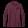 Ladies Silk Touch Long Sleeve Polo Thumbnail