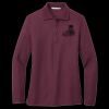 Ladies Silk Touch Long Sleeve Polo Thumbnail