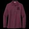 Ladies Silk Touch Long Sleeve Polo Thumbnail
