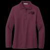 Ladies Silk Touch Long Sleeve Polo Thumbnail