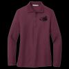Ladies Silk Touch Long Sleeve Polo Thumbnail