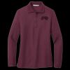 Ladies Silk Touch Long Sleeve Polo Thumbnail