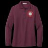 Ladies Silk Touch Long Sleeve Polo Thumbnail