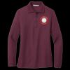 Ladies Silk Touch Long Sleeve Polo Thumbnail