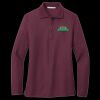 Ladies Silk Touch Long Sleeve Polo Thumbnail