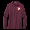 Ladies Silk Touch Long Sleeve Polo Thumbnail