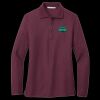 Ladies Silk Touch Long Sleeve Polo Thumbnail