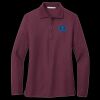 Ladies Silk Touch Long Sleeve Polo Thumbnail