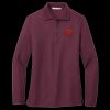 Ladies Silk Touch Long Sleeve Polo Thumbnail