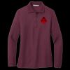 Ladies Silk Touch Long Sleeve Polo Thumbnail