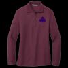 Ladies Silk Touch Long Sleeve Polo Thumbnail