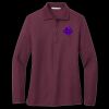 Ladies Silk Touch Long Sleeve Polo Thumbnail