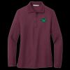Ladies Silk Touch Long Sleeve Polo Thumbnail