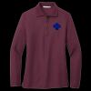 Ladies Silk Touch Long Sleeve Polo Thumbnail