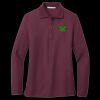 Ladies Silk Touch Long Sleeve Polo Thumbnail