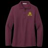 Ladies Silk Touch Long Sleeve Polo Thumbnail