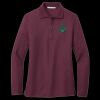 Ladies Silk Touch Long Sleeve Polo Thumbnail