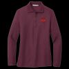 Ladies Silk Touch Long Sleeve Polo Thumbnail