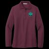 Ladies Silk Touch Long Sleeve Polo Thumbnail