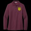 Ladies Silk Touch Long Sleeve Polo Thumbnail