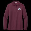 Ladies Silk Touch Long Sleeve Polo Thumbnail