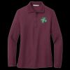 Ladies Silk Touch Long Sleeve Polo Thumbnail
