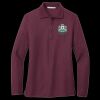 Ladies Silk Touch Long Sleeve Polo Thumbnail