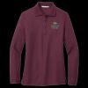 Ladies Silk Touch Long Sleeve Polo Thumbnail