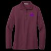 Ladies Silk Touch Long Sleeve Polo Thumbnail