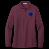 Ladies Silk Touch Long Sleeve Polo Thumbnail