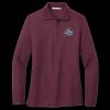 Ladies Silk Touch Long Sleeve Polo Thumbnail