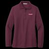 Ladies Silk Touch Long Sleeve Polo Thumbnail