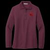 Ladies Silk Touch Long Sleeve Polo Thumbnail