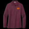 Ladies Silk Touch Long Sleeve Polo Thumbnail