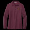 Ladies Silk Touch Long Sleeve Polo Thumbnail