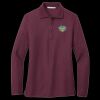 Ladies Silk Touch Long Sleeve Polo Thumbnail