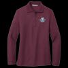 Ladies Silk Touch Long Sleeve Polo Thumbnail